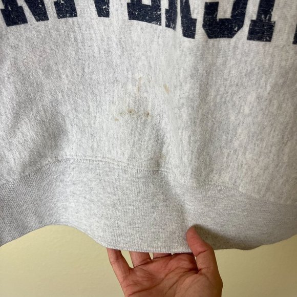 Champion Reverse Weave Georgetown University Sweatshirt Size Medium - Picture 5 of 5